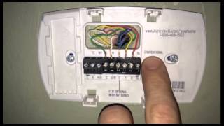 How To Install A Thermostat  Quick and Easy [upl. by Hamid975]