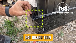 Rat Guard Trim  Corner  End Finishes [upl. by Humbert]