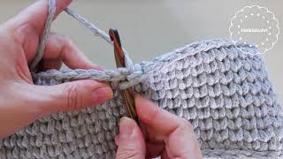 How to crochet the waistcoat stitch [upl. by Gena400]