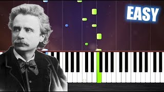 Edvard Grieg  In The Hall Of The Mountain King  EASY Piano Tutorial by PlutaX [upl. by Simon]