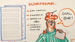 Eksamenstips i norsk  hvordan skrive kortsvar [upl. by Ynaffet]