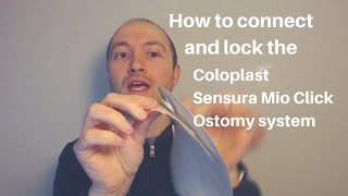 How to use the Coloplast Sensura Mio Click 2pc coupling and lock [upl. by John]