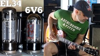 6V6 Vs EL34  Power Tube Comparison [upl. by Heidt]