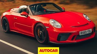 Porsche 911 Speedster 2020 review  Is this 991 the BEST convertible Porsche ever  Autocar [upl. by Diamond]