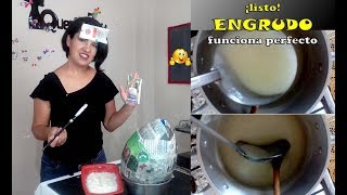 Como hacer Engrudo  how to make Engrudo  Flour Pasta [upl. by Samson]