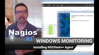 Installing NSClient Agent on a Windows Server  Windows Monitoring with Nagios XI [upl. by Ammamaria271]