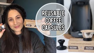 Reusable Coffee Capsule  WAYCAP Dolce Gusto How to Use [upl. by Negaet845]