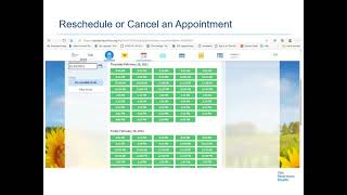 Reschedule or Cancel Appointments on the MyChart Website [upl. by Alakim]