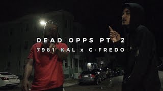 7981 Kal Ft G Fredo  Dead Opps pt 2 Official Music Video [upl. by Shep]