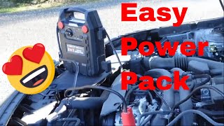 Use a Portable Power Pack to Jump Start Your Car [upl. by Chamberlin68]