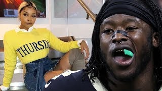 Saints RB Alvin Kamara’s Stripper GF Calls Him Out Publicly For Having A Small Wee Wee [upl. by Kina526]