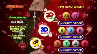 LIVE PCSO 900 PM Lotto Draw  December 29 2023 [upl. by Calli]