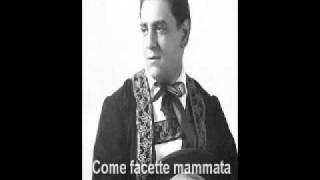 Tito Schipa sings 4 Neapolitan songs O Marinariello Come facette mammata and plus [upl. by Gina]