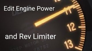 How to edit the Engines Rev Limiter and Power in Assetto Corsa [upl. by Yekciv]