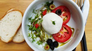 Quick amp Easy DIY Burrata Recipe [upl. by Ezeerb]