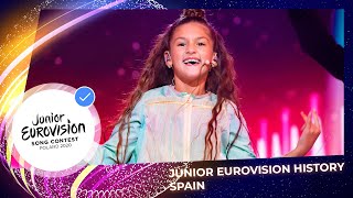 The country that always reaches top 4 Spain at the Junior Eurovision Song Contest 🇪🇸 [upl. by Maram338]