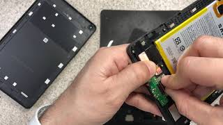 Samsung galaxy tab A 2019 charging port  t290   how to fix Samsung galaxy tab A chargingport [upl. by Oakleil461]