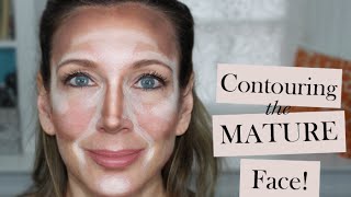 How to Contour the Mature Face  Contouring amp Highlighting Tutorial [upl. by Leonard]