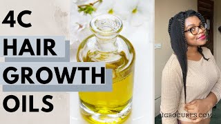 7 Best Oils for Natural 4c Hair Growth IGBOCURLS [upl. by Ettevahs]