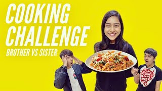 COOKING CHALLENGE WITH BROTHER amp SISTER  Rimorav Vlogs [upl. by Ondrej]