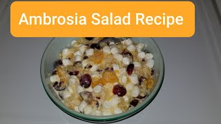 Ambrosia Salad recipe [upl. by Nylorac]