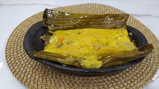 Como Preparar Hallacas Llaneras Colombianas Receta De La Abuela [upl. by Ytnom369]