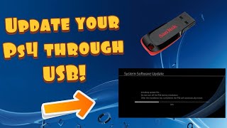 How to Update Your PS4 System Software Using A USB Simple Method [upl. by Cock]