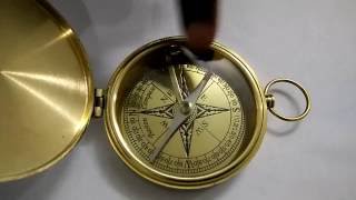 How to Use Magnetic Compass Artshai Magnetic Compasses [upl. by Goldfinch]