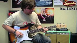 Squier Bullet Stratocaster Demo [upl. by Yojal223]