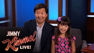 Ken Jeong Gets Daughters Perspective on New Movie [upl. by Eninotna]