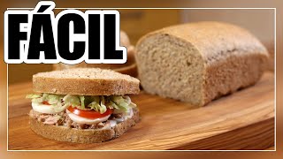 🍞 PAN INTEGRAL con SEMILLAS FÁCIL  Receta PASO a PASO [upl. by Azar]