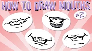 How To Draw Mouths for Caricatures and Cartoons [upl. by Naloc519]