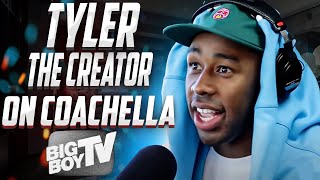 Tyler the Creator on Coachella His New Album quotCherry Bombquot And More Full Interview  BigBoyTV [upl. by Navad]