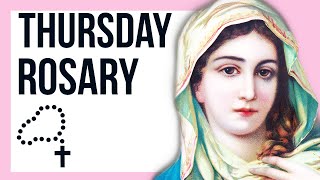 THURSDAY  LUMINOUS  Follow Along Rosary  15 Minute  SPOKEN ONLY [upl. by Massiw]