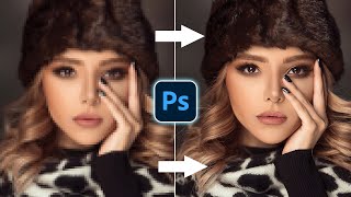 Easily Convert Low To High Resolution Photos In Photoshop [upl. by Silisav]