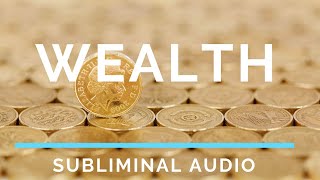 Subliminal Wealth Affirmations  Listen At Work [upl. by Ahsap222]