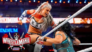 The Riott Squad put teamwork on display WrestleMania 37 – Night 1 WWE Network Exclusive [upl. by Swihart420]