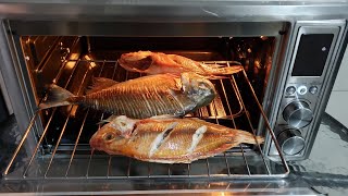 preparar pescado en Horno Tostador y Freidora de Aire Wurden [upl. by Ahsiuqram339]