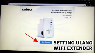 Cara Reset amp Setting Ulang WIFI EXTENDER Edimax IndiHome [upl. by Raimondo]