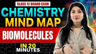 Class 12 Chemistry  Mind Maps Biomolecules  One Shot By Ayushi Ma’am  Boards 2025 [upl. by Dremann262]