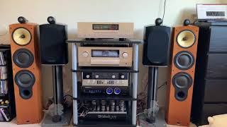 McIntosh MC275 Vintage  C22 vs BampW 804S [upl. by Vaughn]