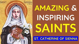 Catholic Saint Stories Inspirational Story of Saint Catherine of Siena [upl. by Amikay]