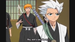 Ichigo called Toshiro quotshortyquot [upl. by Einnoj14]