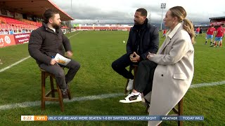 Rio Ferdinand at Sligo Rovers [upl. by Kriss]