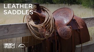 Leather Saddles  Handcrafted America [upl. by Olfe]