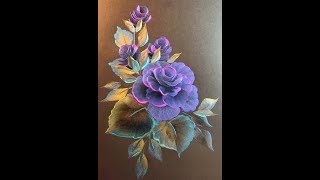 Learn to Paint  One Stroke with Color Shift  Donna Dewberry 2019 [upl. by Ralat]