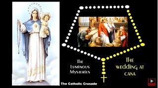 The Luminous Mysteries  VIRTUAL ROSARY  Thursdays [upl. by Leif]