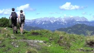 Panorama und Almenweg Goasberg Joch in Kirchberg in Tirol [upl. by Karp]