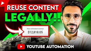 Get Monetized On YouTube With Reused Content Like This [upl. by Daigle]