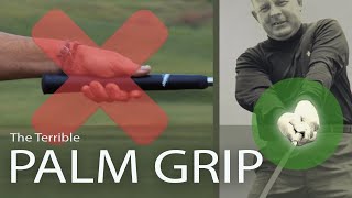 Single Plane Natural Golf Moe Norman  Grip Size Matters [upl. by Thomajan]